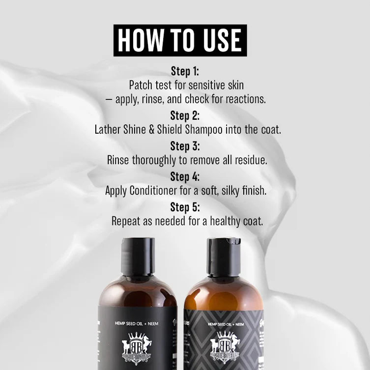 Shine & Shield Combo | Natural Flea Control & Wash