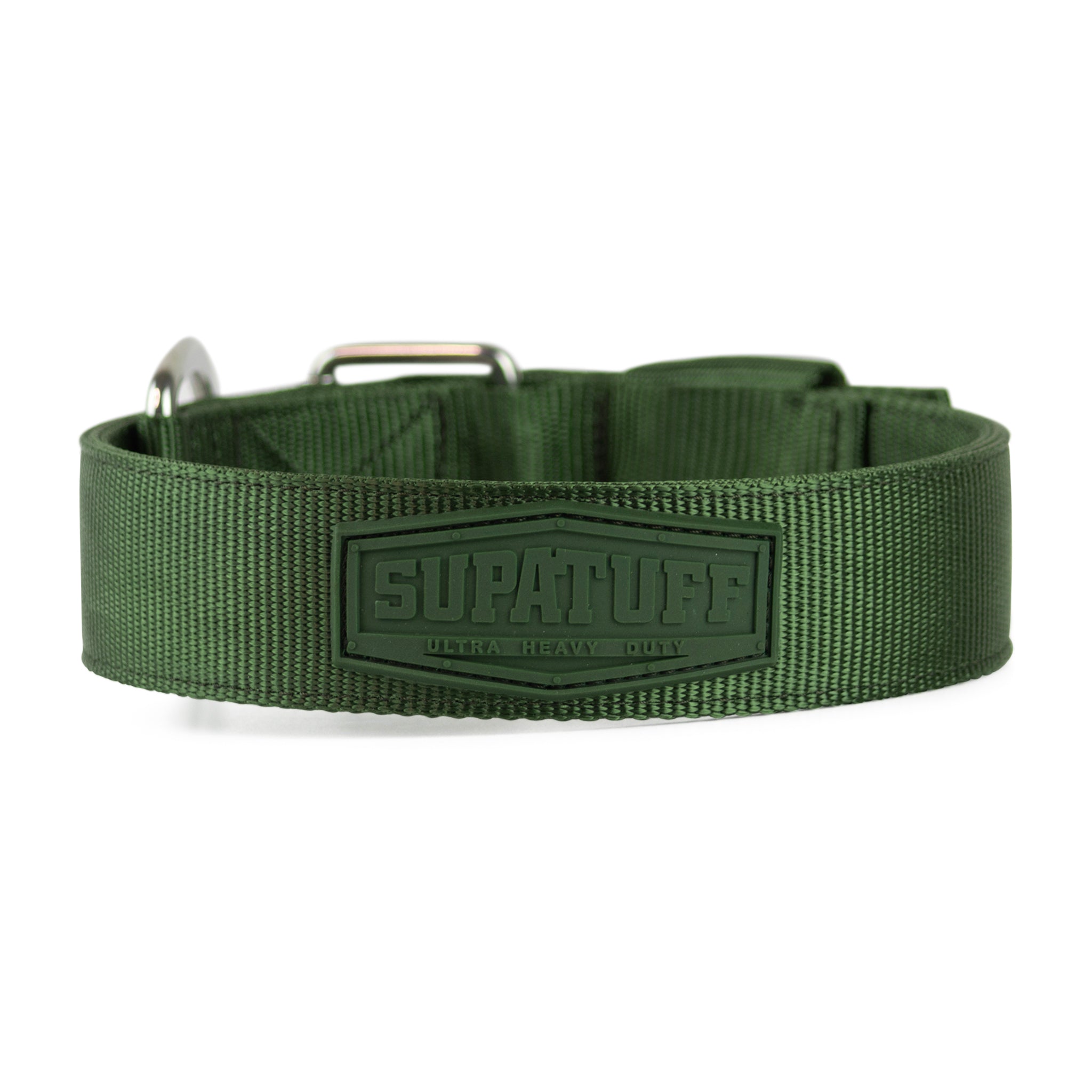 SUPATUFF® | Strong Dog Collar |Shadow Green (Wide Fit)