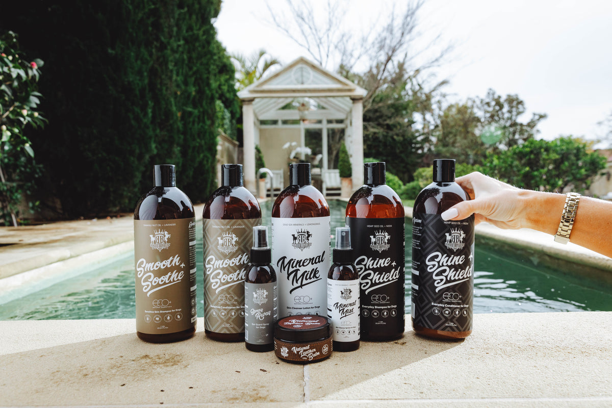 Rogue Royalty natural dog skin care combo packs for sensitive, itchy and yeast-prone skin