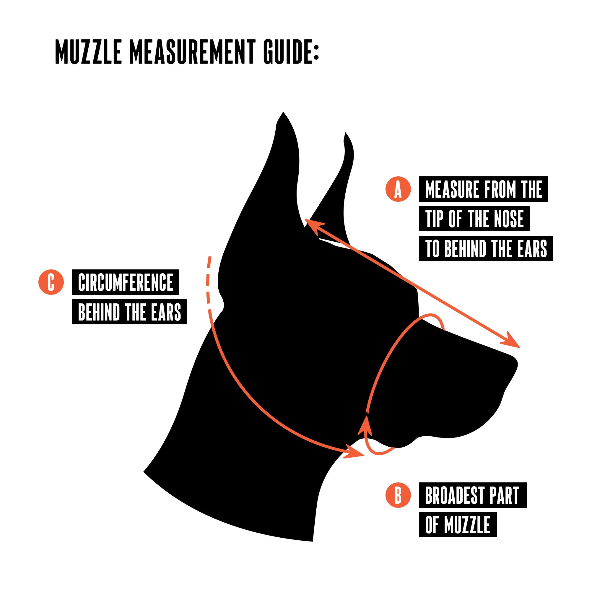 Dog Muzzle - Leather Basket Standard