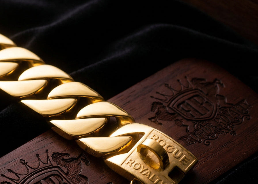 Rogue Gold Chain (32mm Width)