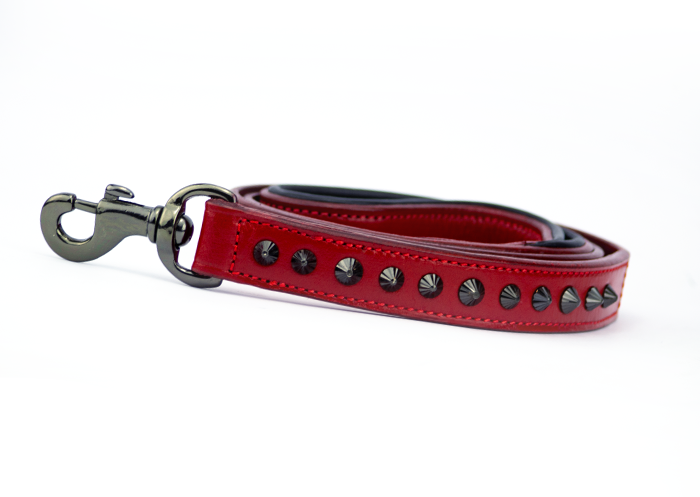 ruthless red dog leash